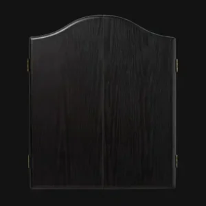 Plain Black Dartboard Cabinet